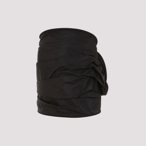 MAGDA BUTRYM Elegant Silk Mini Skirt for Women