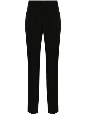 SAINT LAURENT PARIS Slim Fit Wool Trousers for Women