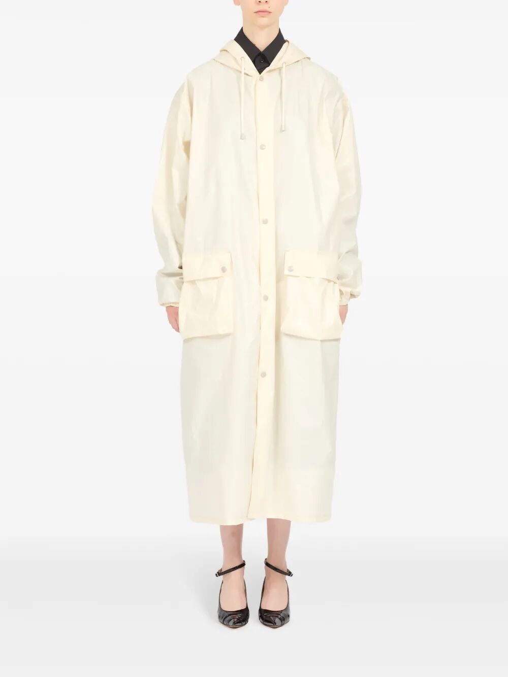 MAISON MARTIN MARGIELA Oversized Trench Jacket for Men