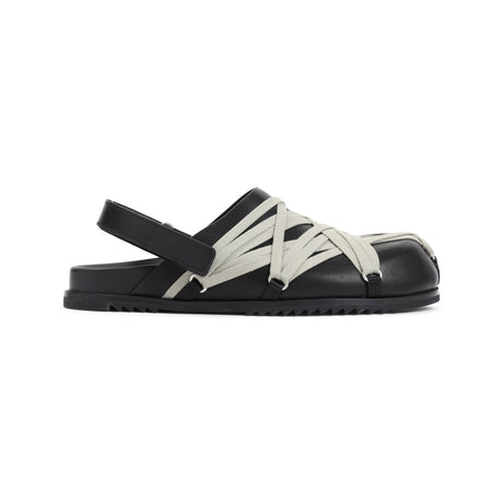 RICK OWENS Megalaced Flat Granola Sandals for Men