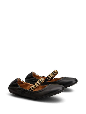 TOD`S Leather Ballerina Slippers for Men