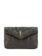 SAINT LAURENT PARIS Mini Leather Puffer Toy Bag - Stylish & Versatile