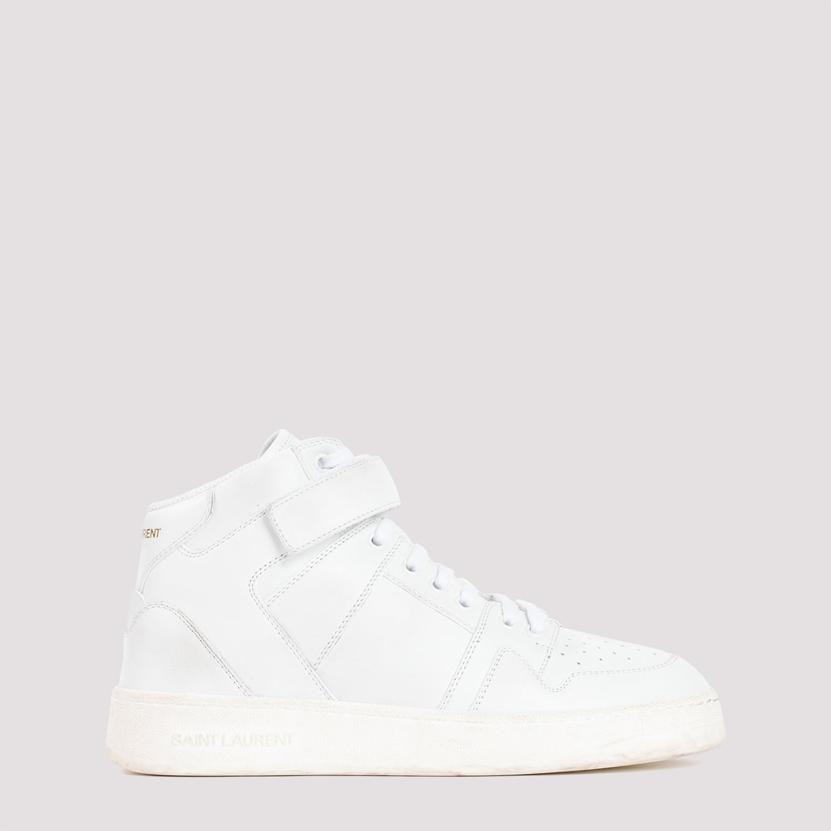 SAINT LAURENT Jefferson Leather Sneakers