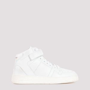 SAINT LAURENT Jefferson Leather Sneakers