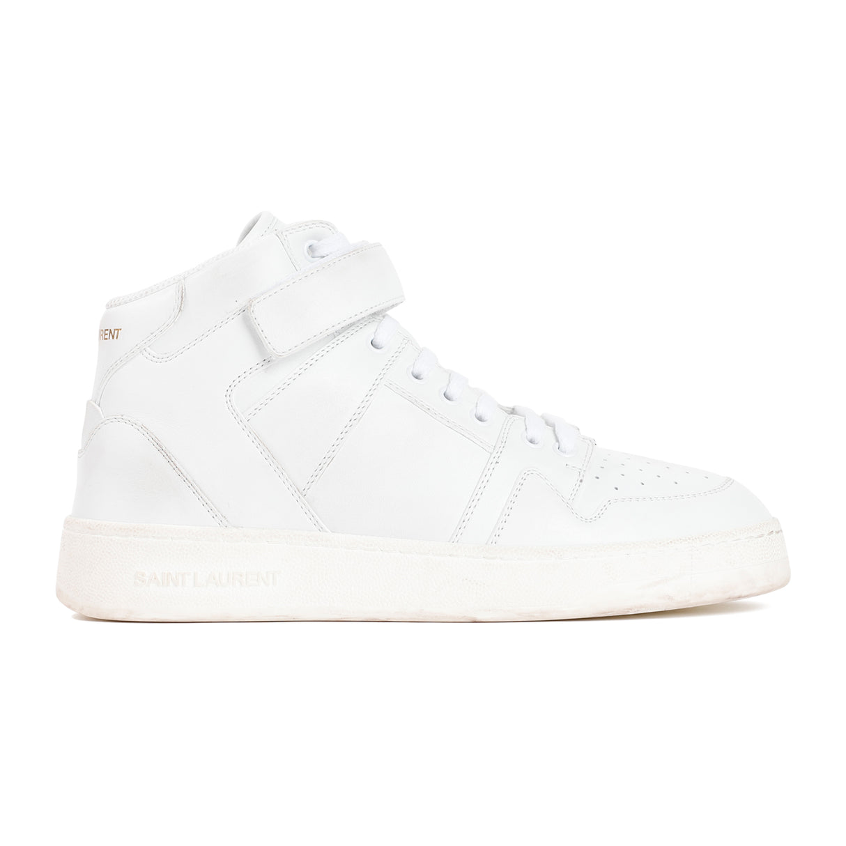 SAINT LAURENT Jefferson Leather Sneakers