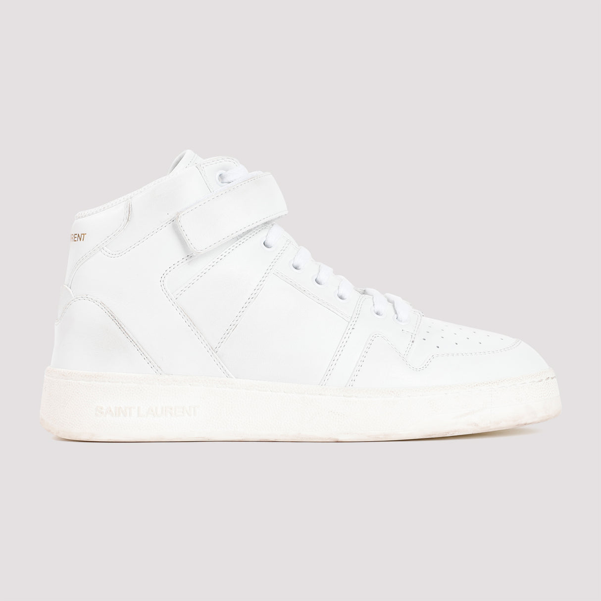 SAINT LAURENT Jefferson Leather Sneakers