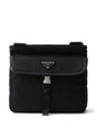 PRADA Mini Nylon and Leather Shoulder Handbag - Perfect for SS25