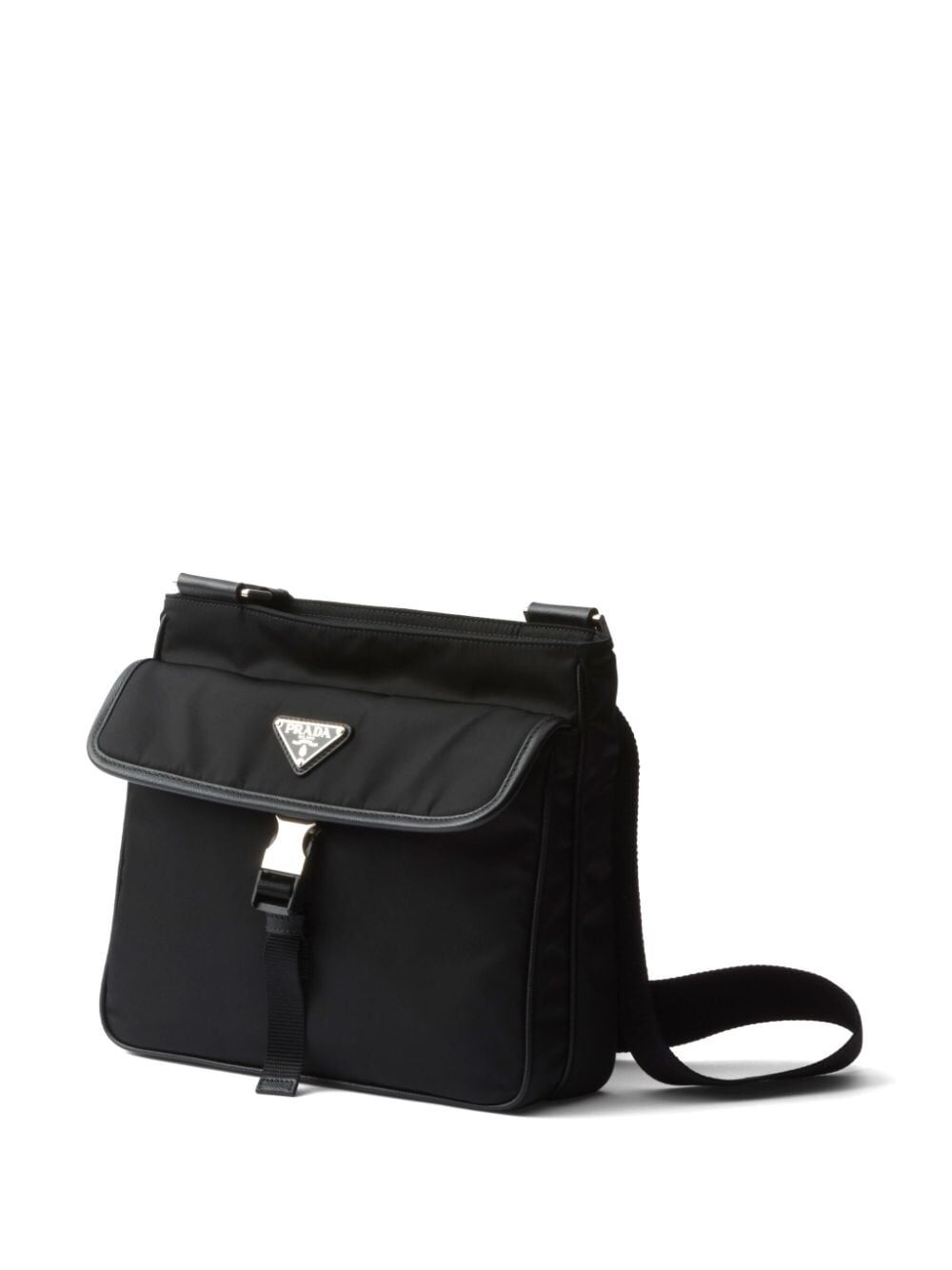 PRADA Mini Nylon and Leather Shoulder Handbag - Perfect for SS25