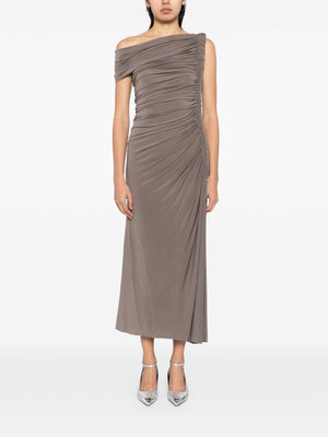 ALAÏA Asymmetrical Fitted Midi Dress for Men