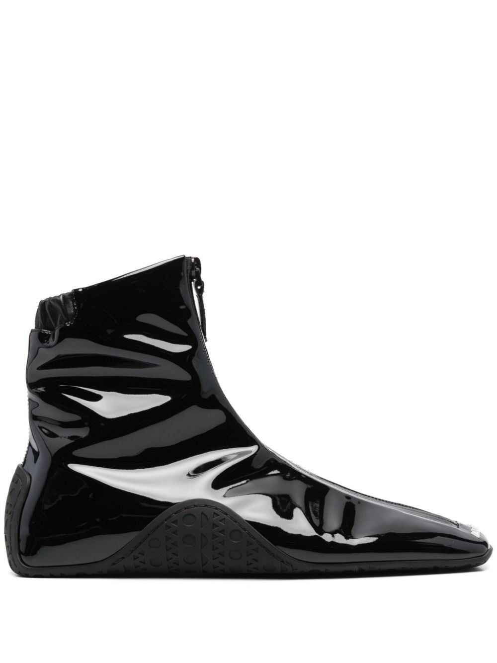 ALAÏA Stretch Patent Fabric Sneakers for Men