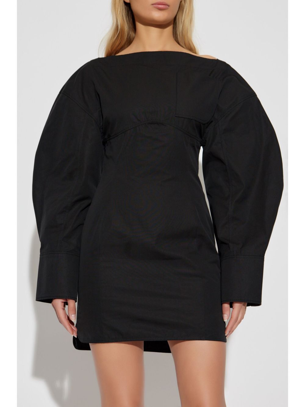 JACQUEMUS Fitted Mini Shirt Dress for Men