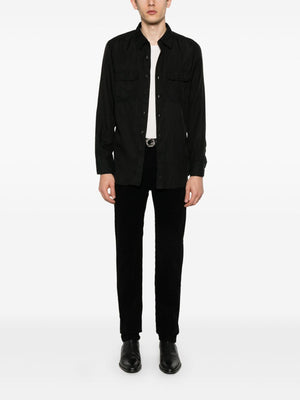 TOM FORD Fluid Twill Military Fit Shirt for Women