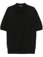 TOM FORD Relaxed Fit Short Sleeved Cotton Polo Shirt