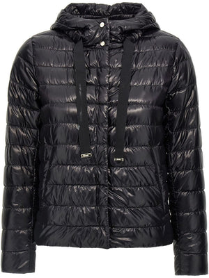 HERNO Men's Ultralight Quilted Mini Hooded Jacket