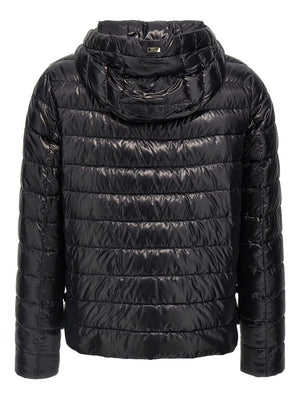 HERNO Men's Ultralight Quilted Mini Hooded Jacket