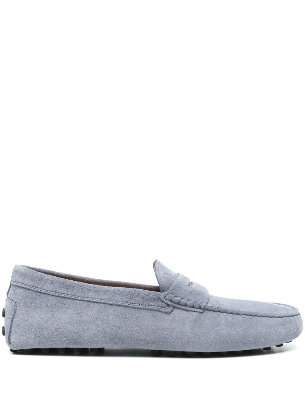 TOD`S Suede Rubber Driving Loafers