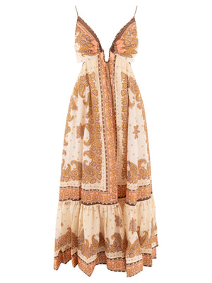 ZIMMERMANN Chic Mini Ramie Dress for Women