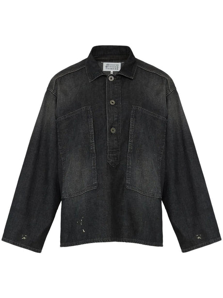 MAISON MARTIN MARGIELA Washed Denim Shirt for Women - SS25