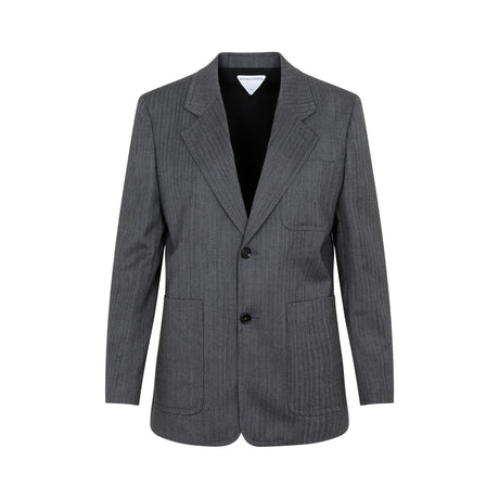 BOTTEGA VENETA Wool Chevron Blazer