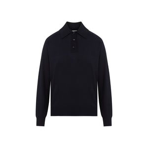 BOTTEGA VENETA Long Sleeve Polo for Fall 2024