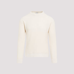 BOTTEGA VENETA Cozy Cotton Blend Sweater with Round Neck