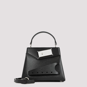 MAISON MARGIELA Mini Snatched Leather Handbag - Compact Elegance