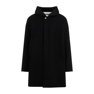 JIL SANDER + Virgin Wool Parka Jacket