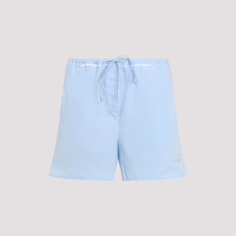 MIU MIU Lightweight Cotton Mini Shorts for Summer