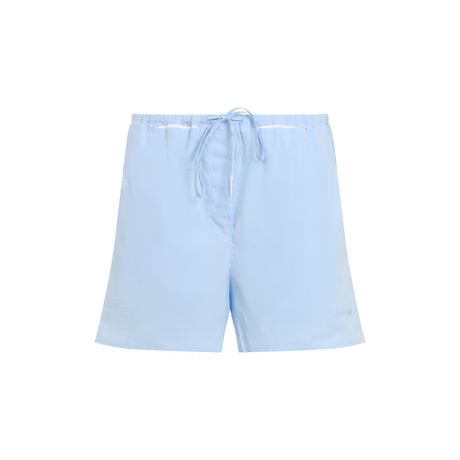 MIU MIU Lightweight Cotton Mini Shorts for Summer