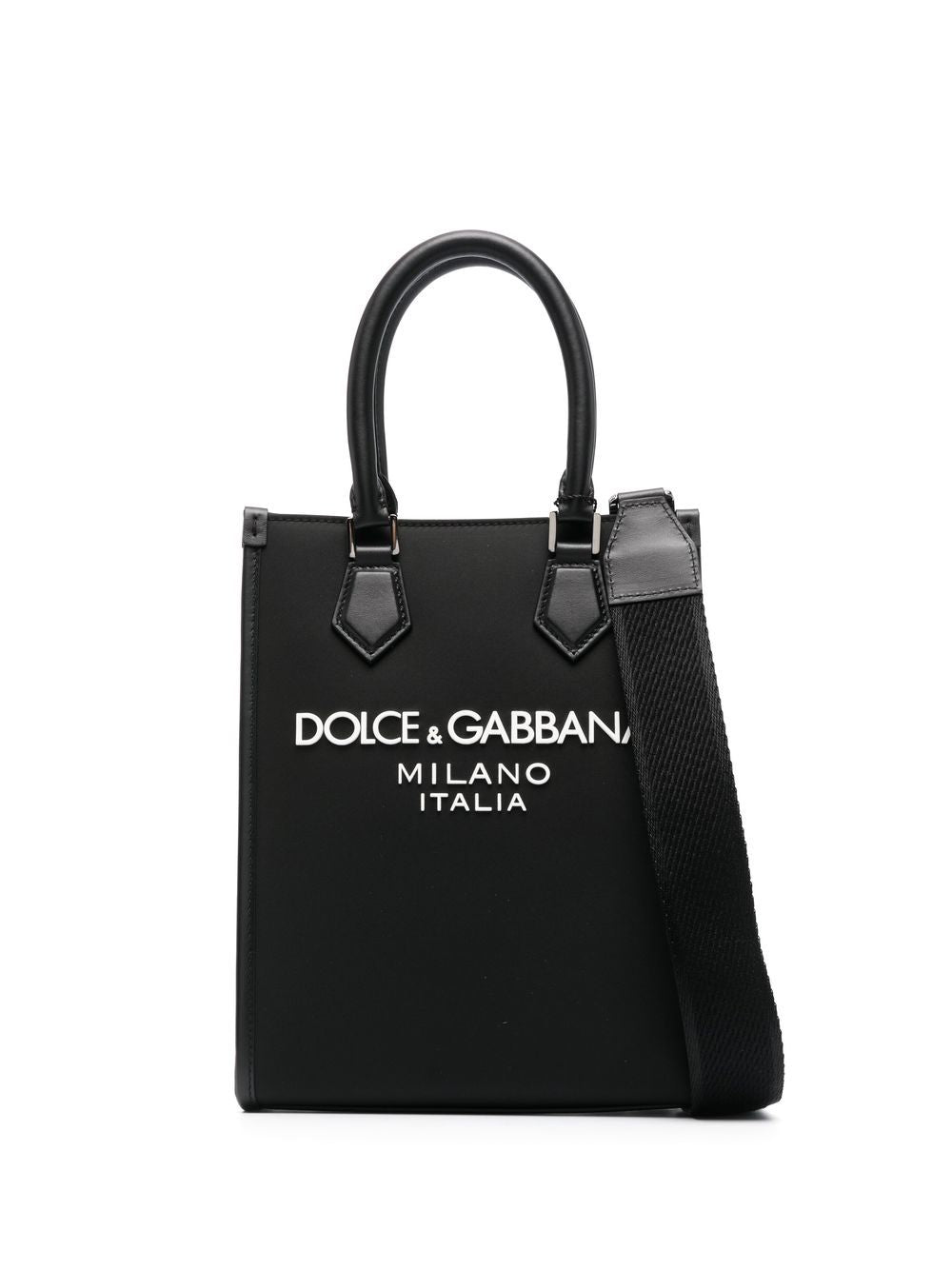 DOLCE & GABBANA Mini Logo Print Tote Bag