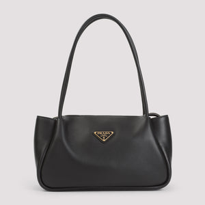 PRADA Soft Grain Handbag - W:31cm H:17.5cm D:11cm