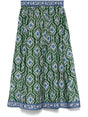 ZIMMERMANN Silk Flared Midi Skirt for Men