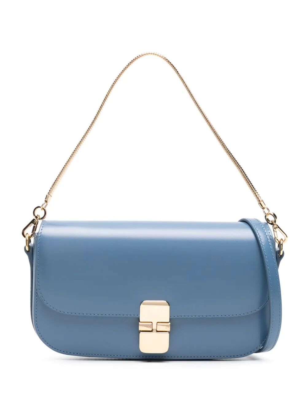 A.P.C. Grace Chain Mini Clutch Bag - 20 x 11.5 x 3 cm