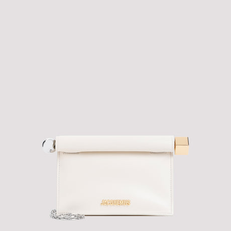 JACQUEMUS Mini Quadratic Pouch Bag (W:19cm H:13cm D:6cm)