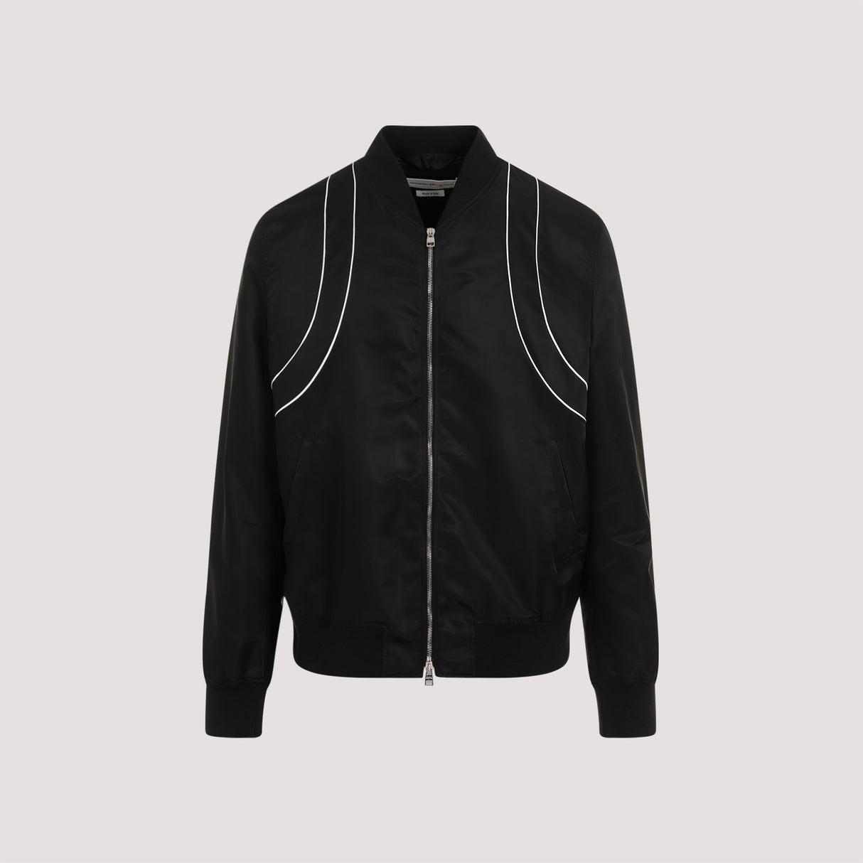 ALEXANDER MCQUEEN Piping Harness Bomber Jacket