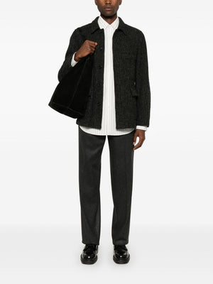 FENDI Pressed Crease Cashmere Trousers