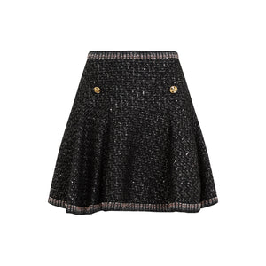 GIAMBATTISTA VALLI Chic Boucle Loop Mini Skirt