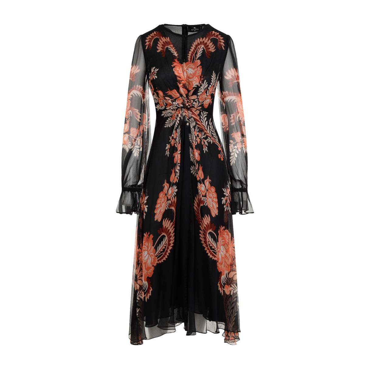 ETRO Chiffon Silk Dress for FW24