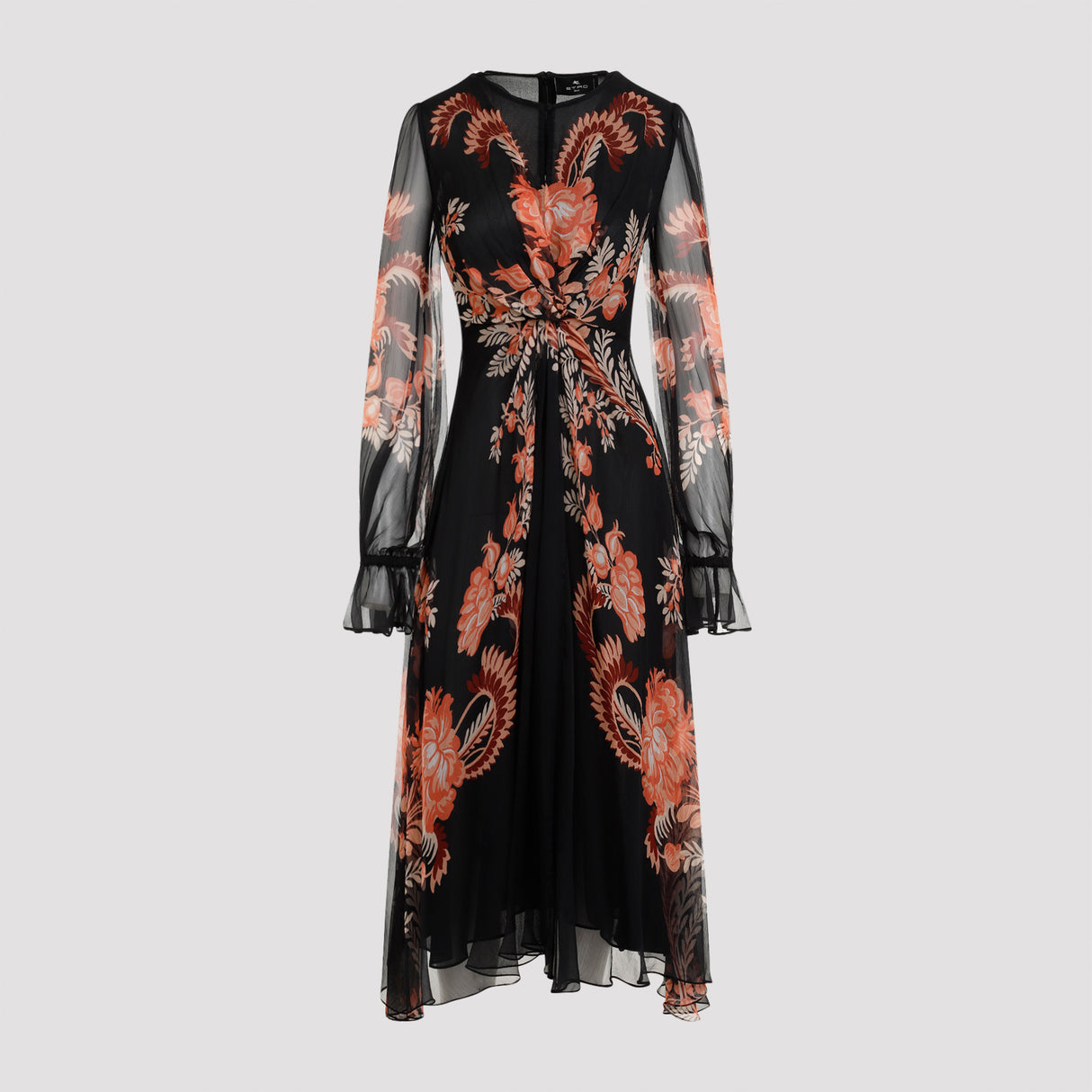 ETRO Chiffon Silk Dress for FW24