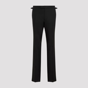 TOM FORD Tailored Wool Silk Blend Pants - FW24 Collection