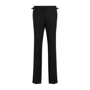 TOM FORD Tailored Wool Silk Blend Pants - FW24 Collection