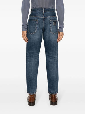 DOLCE & GABBANA Women’s Straight Leg Jeans - SS24 Collection