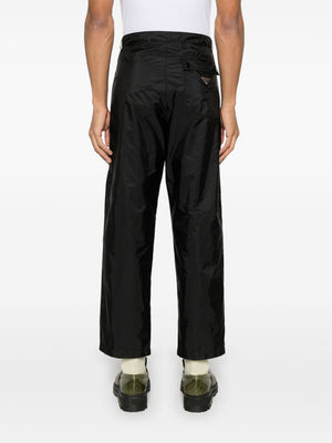 PRADA Sustainable Straight-Leg Trousers for Women