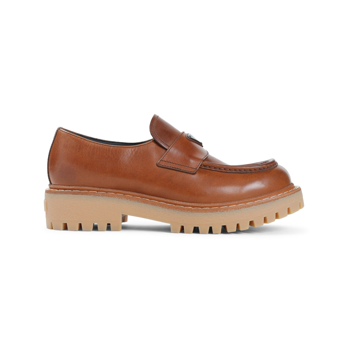 PRADA St Moritz Leather Loafers