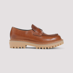 PRADA St Moritz Leather Loafers