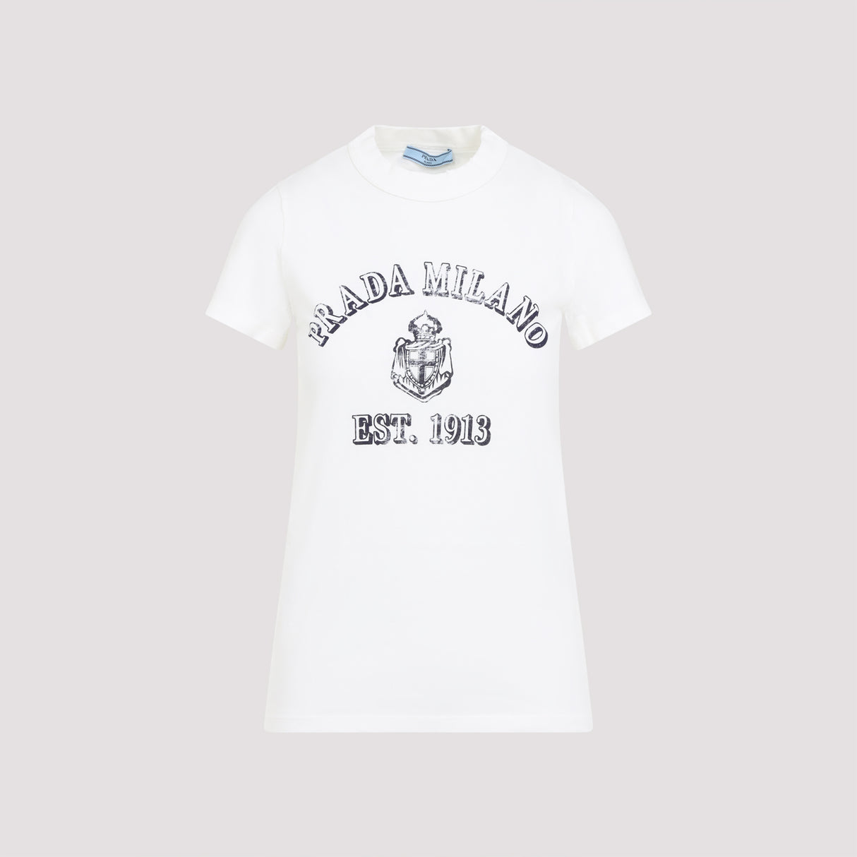 PRADA Cotton T-shirt for Spring/Summer 2025