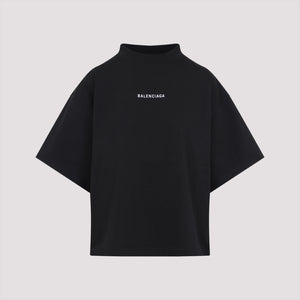 BALENCIAGA Cropped S/S Mini T-shirt