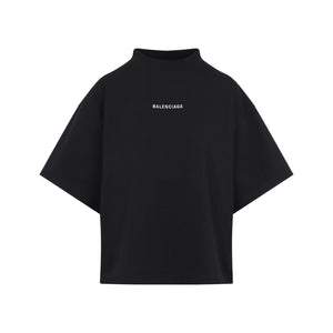 BALENCIAGA Cropped S/S Mini T-shirt