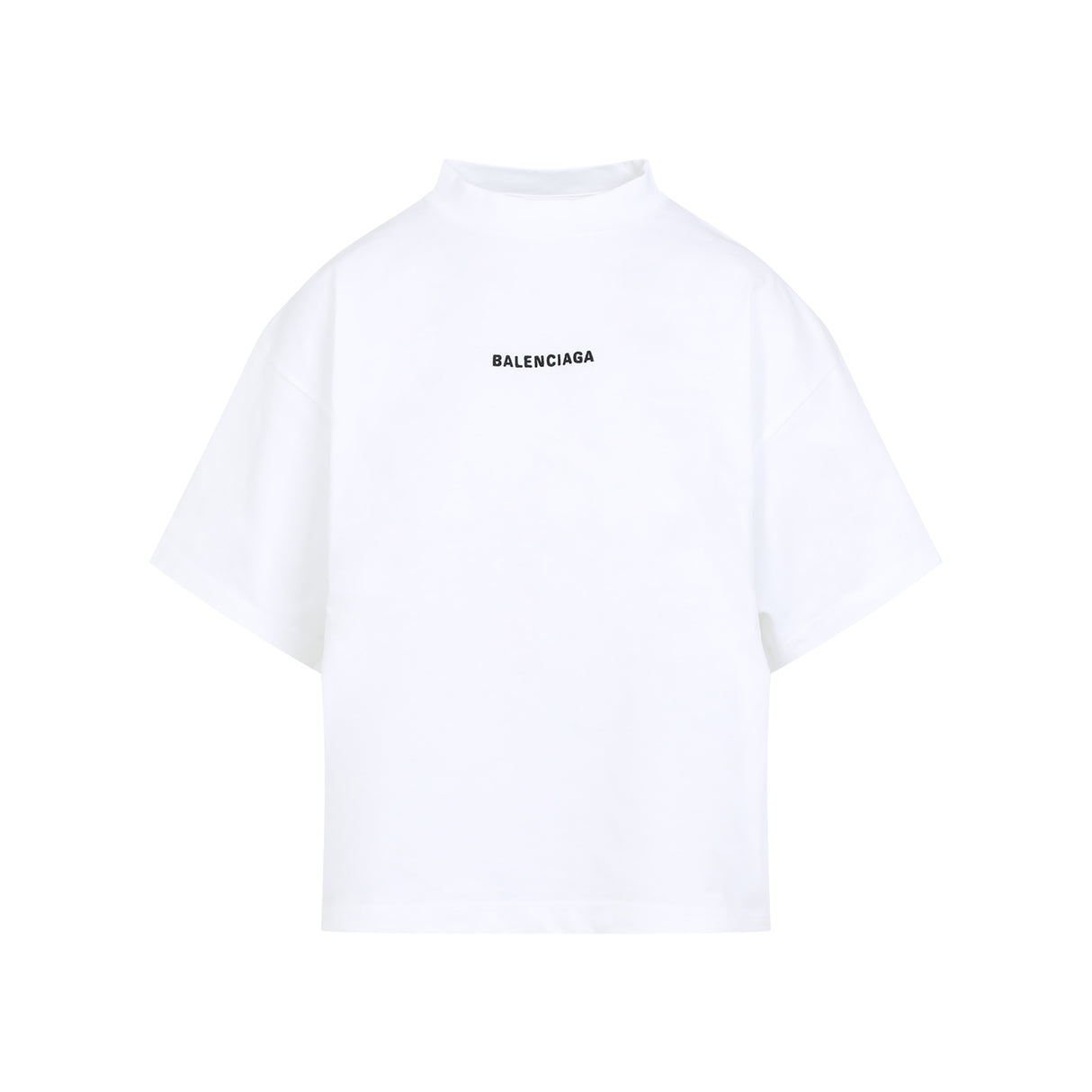 BALENCIAGA Cropped S/S Mini T-shirt