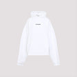 BALENCIAGA Cropped Cotton Hoodie